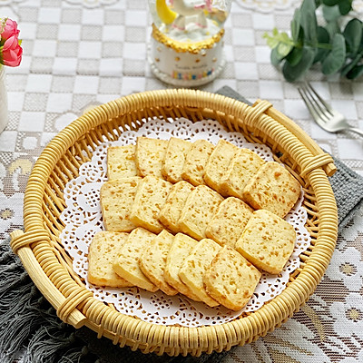 免打发‼️咸香酥脆奶香芝士饼干