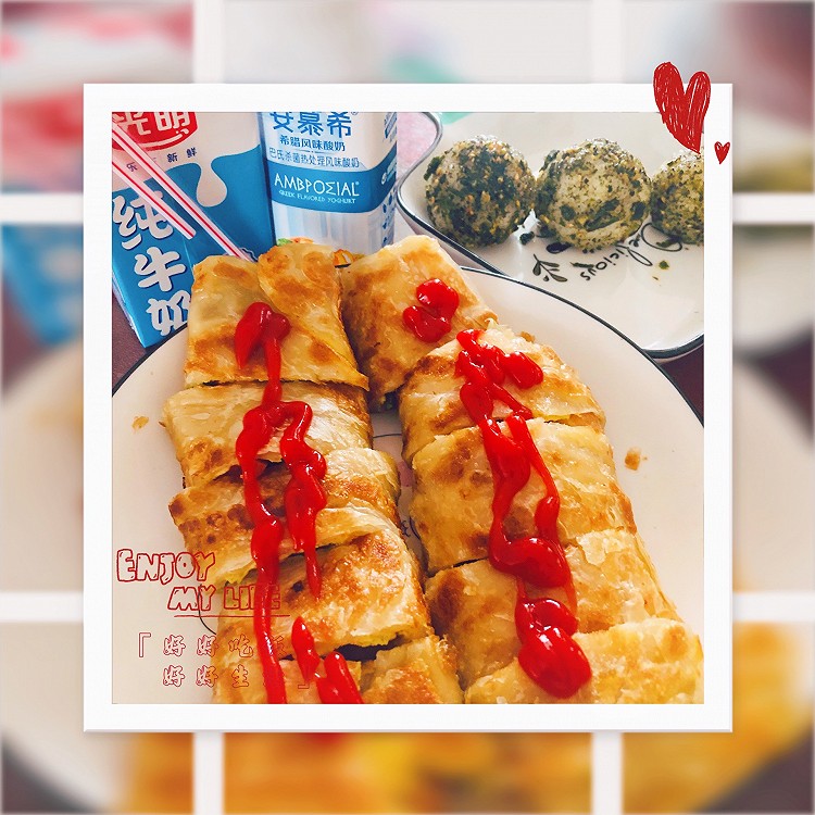 简单好吃的早餐手残党必入的做法