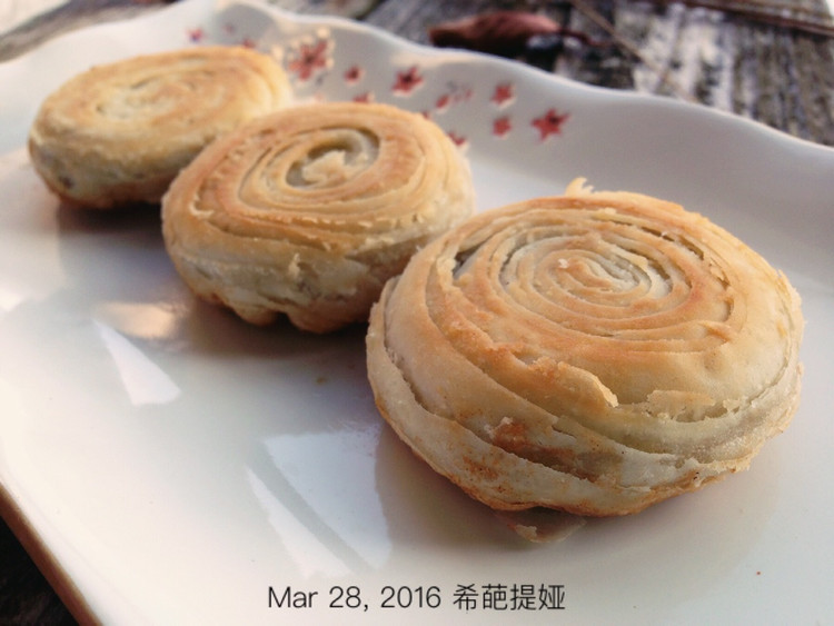 金酥豆沙饼的做法