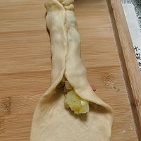 土豆火腿辫子包的做法图解9