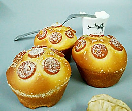 蛋糕模具做的面包#东菱魔法云面包机#的做法