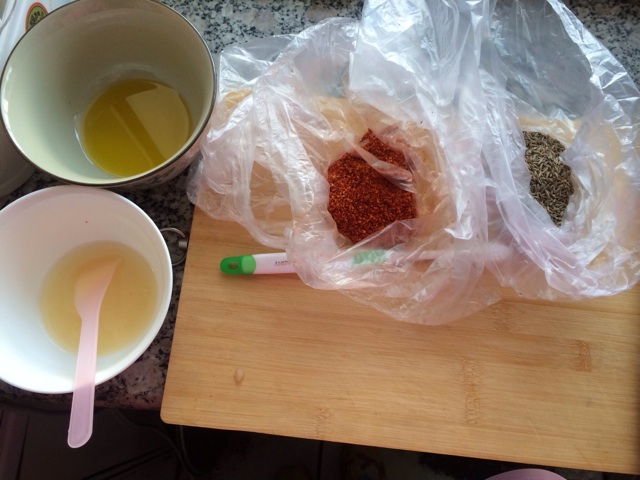 微波炉烤羊肉串的做法图解4