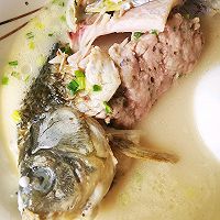#天猫美味妙妙屋#肉馅鲫鱼浓汤的做法图解10