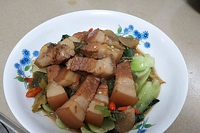 青菜烧肉的相关菜谱