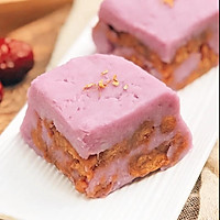 紫薯山药红枣糕的做法图解10