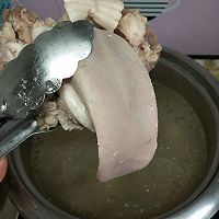 白切猪猁&猪骨萝卜汤的做法图解12