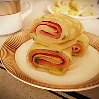 蛋饼卷的做法图解6