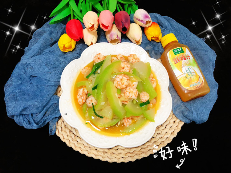虾仁炒葫芦瓜㊙️的做法