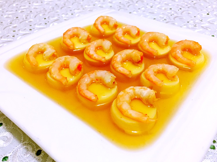 水晶日本豆腐虾仁的做法图解9