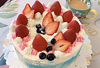 伯爵泰式奶茶草莓奶油蛋糕的做法