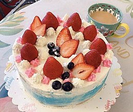 伯爵泰式奶茶草莓奶油蛋糕的做法
