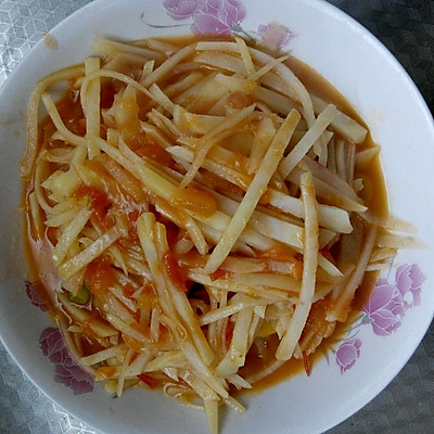 西红柿土豆丝
