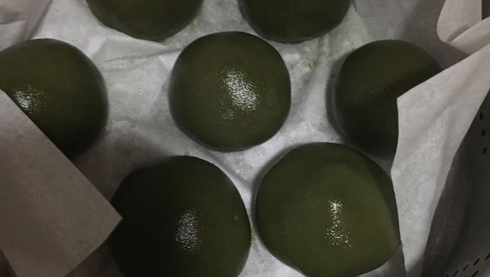 网红版肉松蛋黄青团