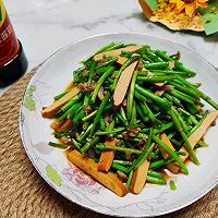 芦蒿炒香干的做法图解6