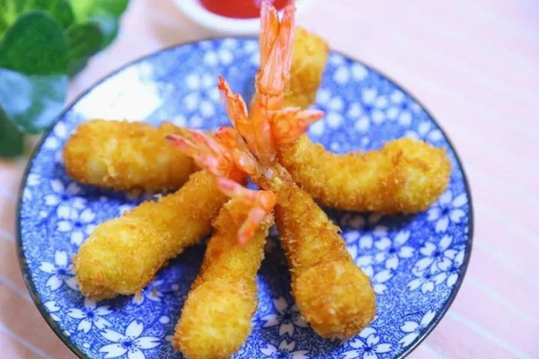 黄金凤尾虾   宝宝辅食食谱