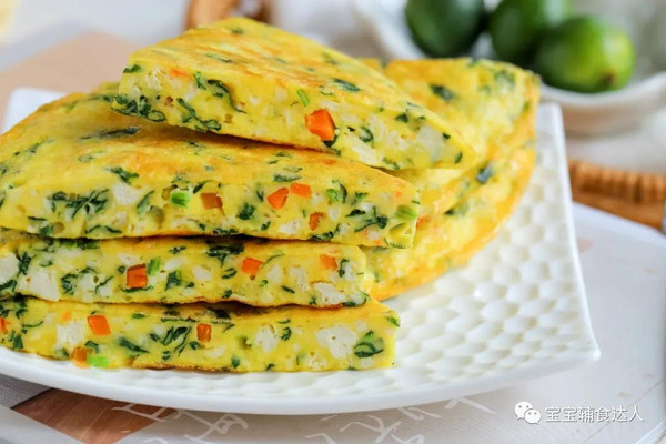 菠菜豆腐饼【宝宝辅食】