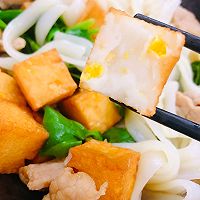 #流感季饮食攻略#鱼豆腐肉片河粉的做法图解14