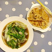 炒小白菜的做法图解3