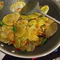 快手菜~莴笋炒肉的做法图解6