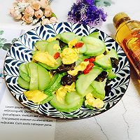 #寻味外婆乡#西葫芦黑木耳炒鸡蛋的做法图解20
