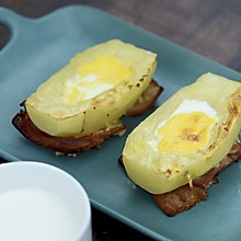 颠覆式的美味减脂餐——培根土豆蛋