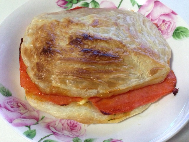 飞饼版汉堡