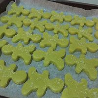 抹茶黄油小人饼干的做法图解8