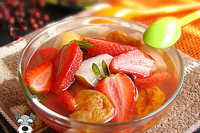草莓梨子汤