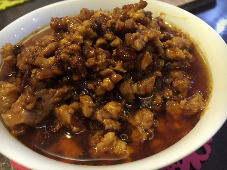 莎莎私房菜。川香炸酱面的做法图解7