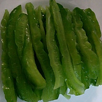 蒜茸豆鼓拌凉瓜的做法图解7