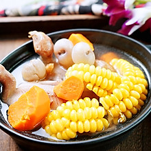 桂圆玉米鹌鹑汤
