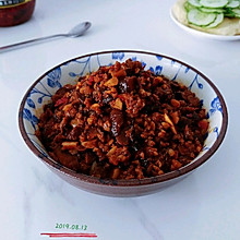 辣豆甜果菇肉酱