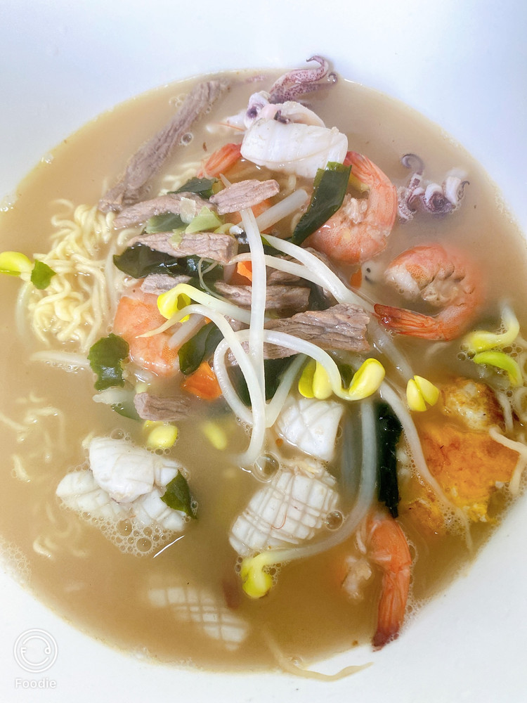 海鲜面的做法