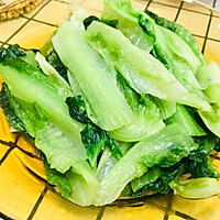 清炒生菜（附生菜沙拉）的做法图解4