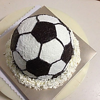 足球蛋糕#长帝烘焙节#的做法图解10