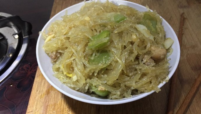 青椒炒麵