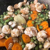 #做川菜用豪吉#青豆炒虾仁的做法图解8