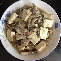 豆腐烩蘑菇的做法图解2