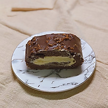 巧克力脆皮蛋糕卷 | 梦龙和费列罗的完美结合