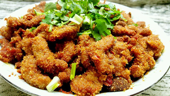 粉蒸羊肉（冬至拿手菜）