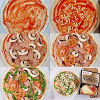 #春日露营 易享“佳”味 #全麦香肠口蘑披萨的做法图解3