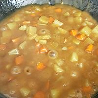 #百梦多圆梦季#没有肉也能做出美味咖喱饭的做法图解6