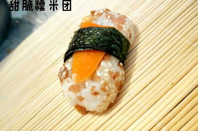 日系美食～甜脆糯米团