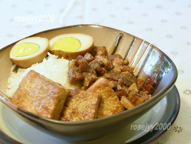 台湾风味卤肉饭的做法