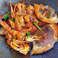 香辣蒜泥梭子蟹的做法图解16