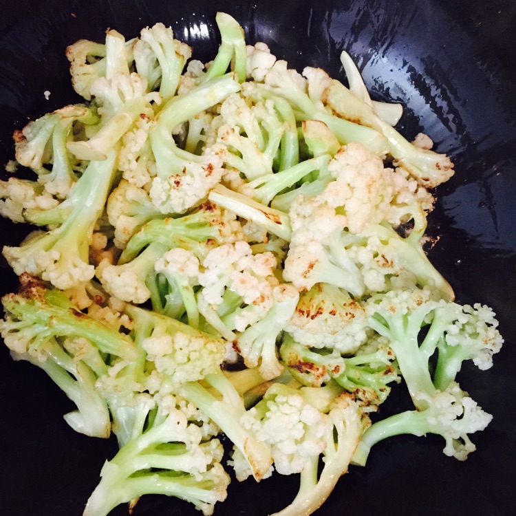 干锅花菜的做法图解3