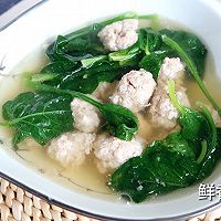 #鸡汁入家宴 感恩正当“食”#蔬菜肉丸汤的做法图解7