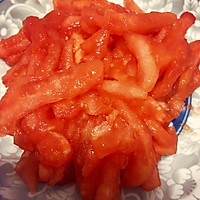 番茄炒茄丝的做法图解2