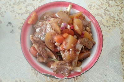 周末午餐之红焖羊肉