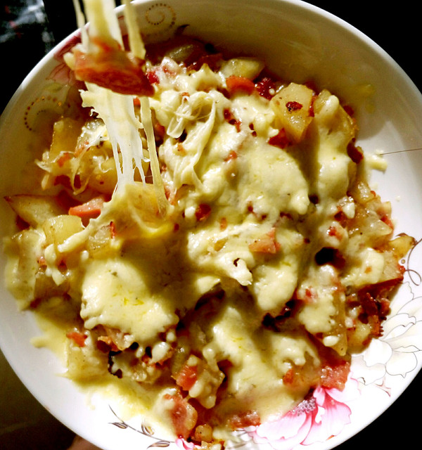 微波炉焗土豆泥